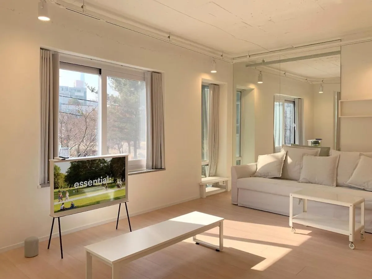 Kspo, Asan Hospital, Olympic Park, Spacious Studio Сеул